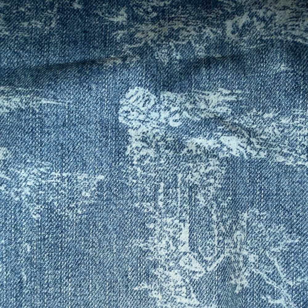 BDG Urban Outfitters Kayla Lowrider Toile Print Slouchy Boyfriend Jeans 24W - Picture 12 of 16